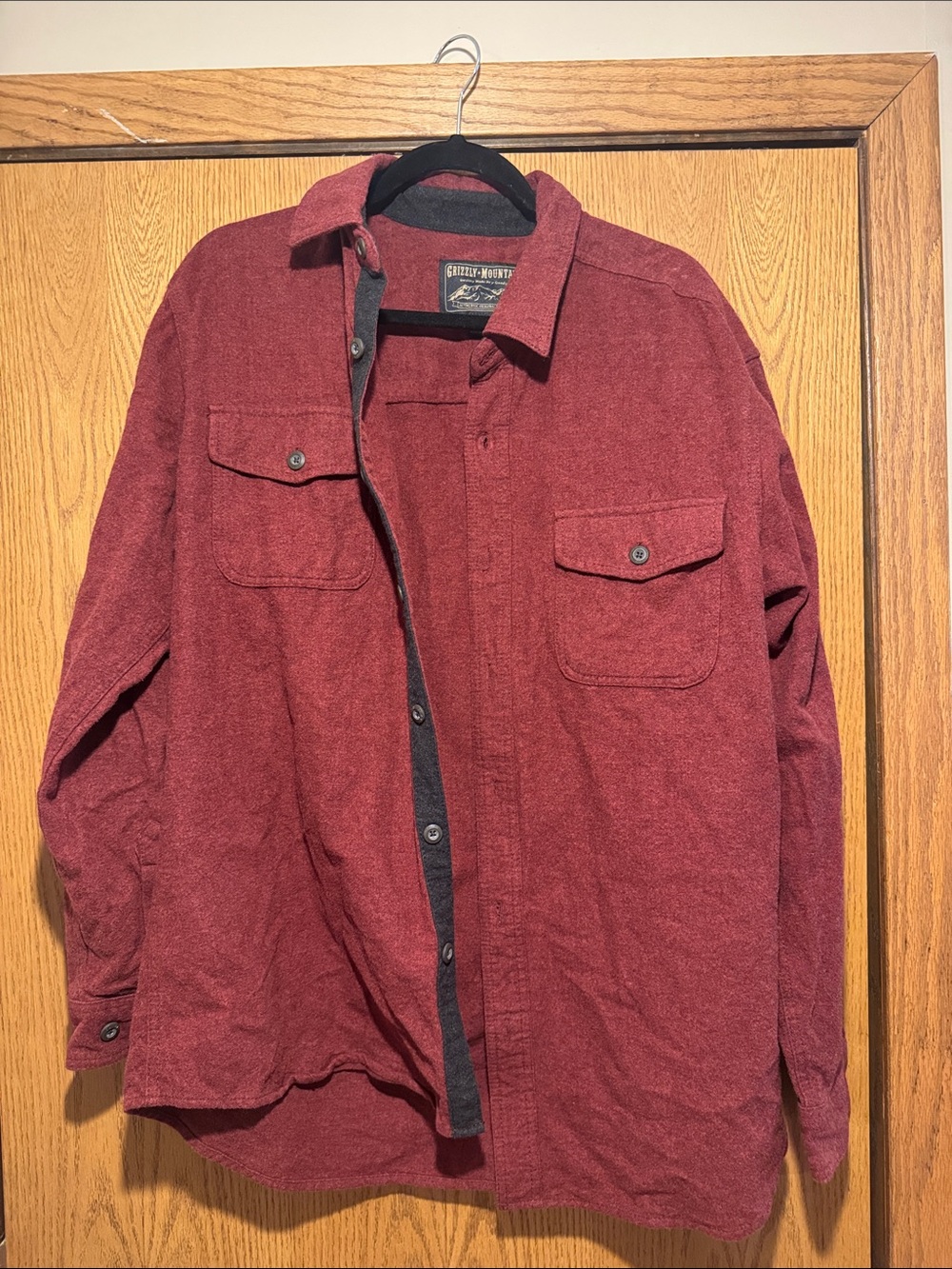 Orvis Men's Dark Red Shirt Jacket